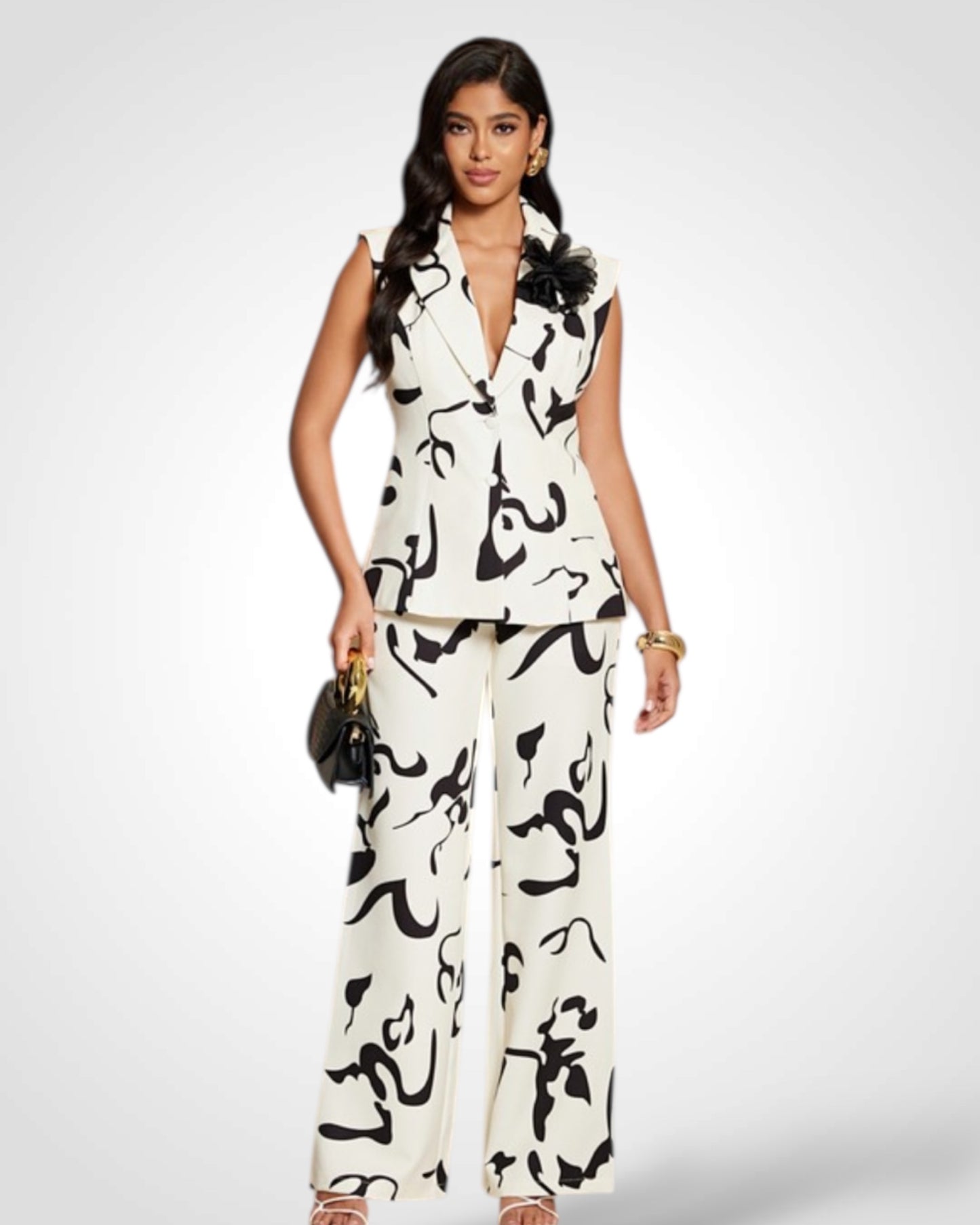 (PRE- ORDEN DISPONIBLE 22 Julio) Printed Pants Set