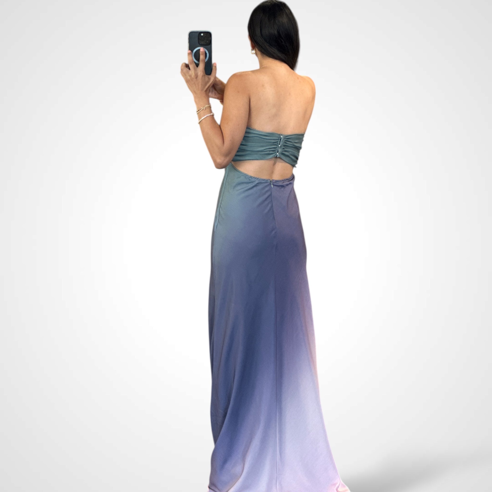 SJQ-Ombre Midi Dress