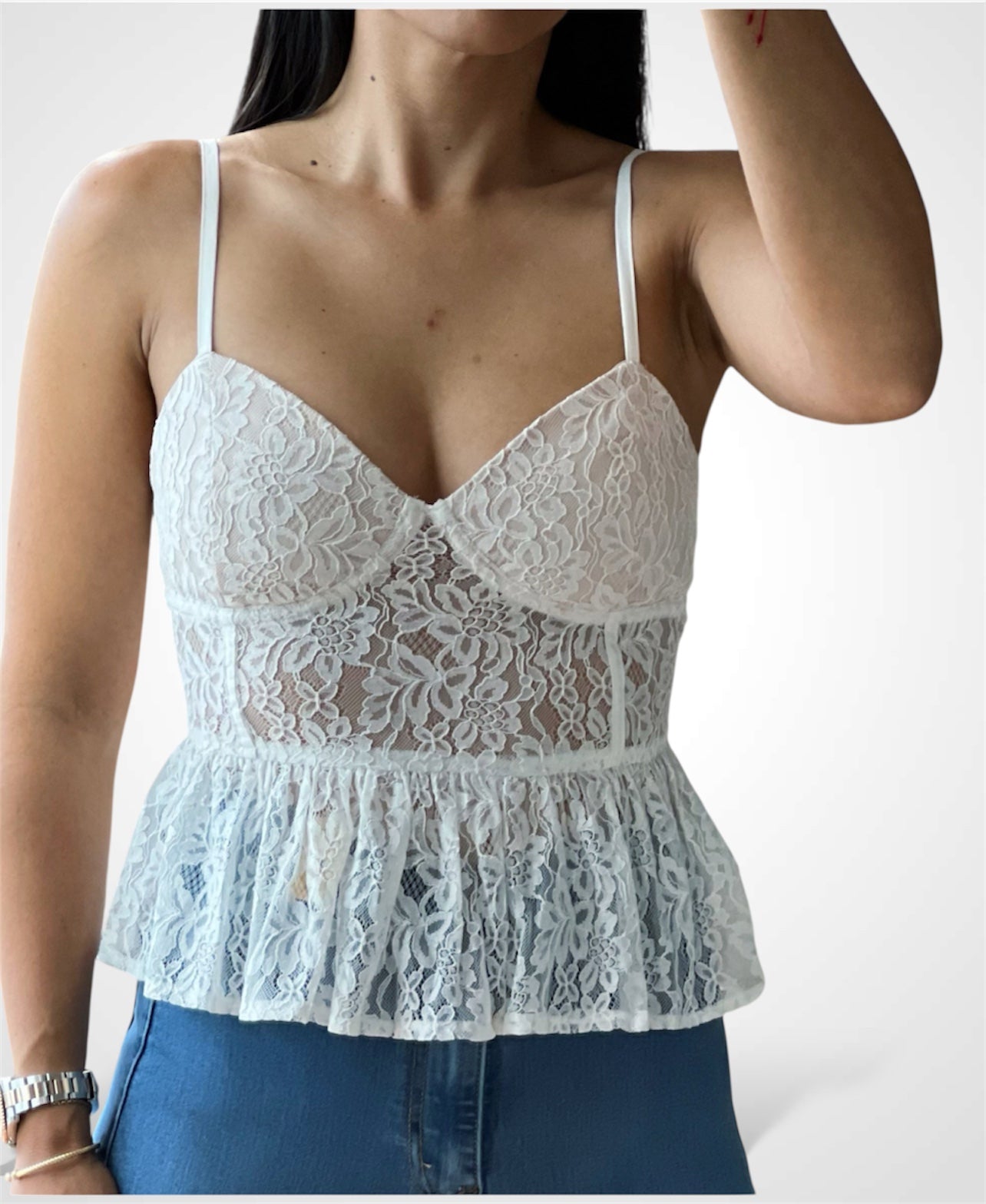 Corset Lace Cami Top