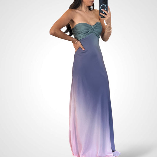 SJQ-Ombre Midi Dress