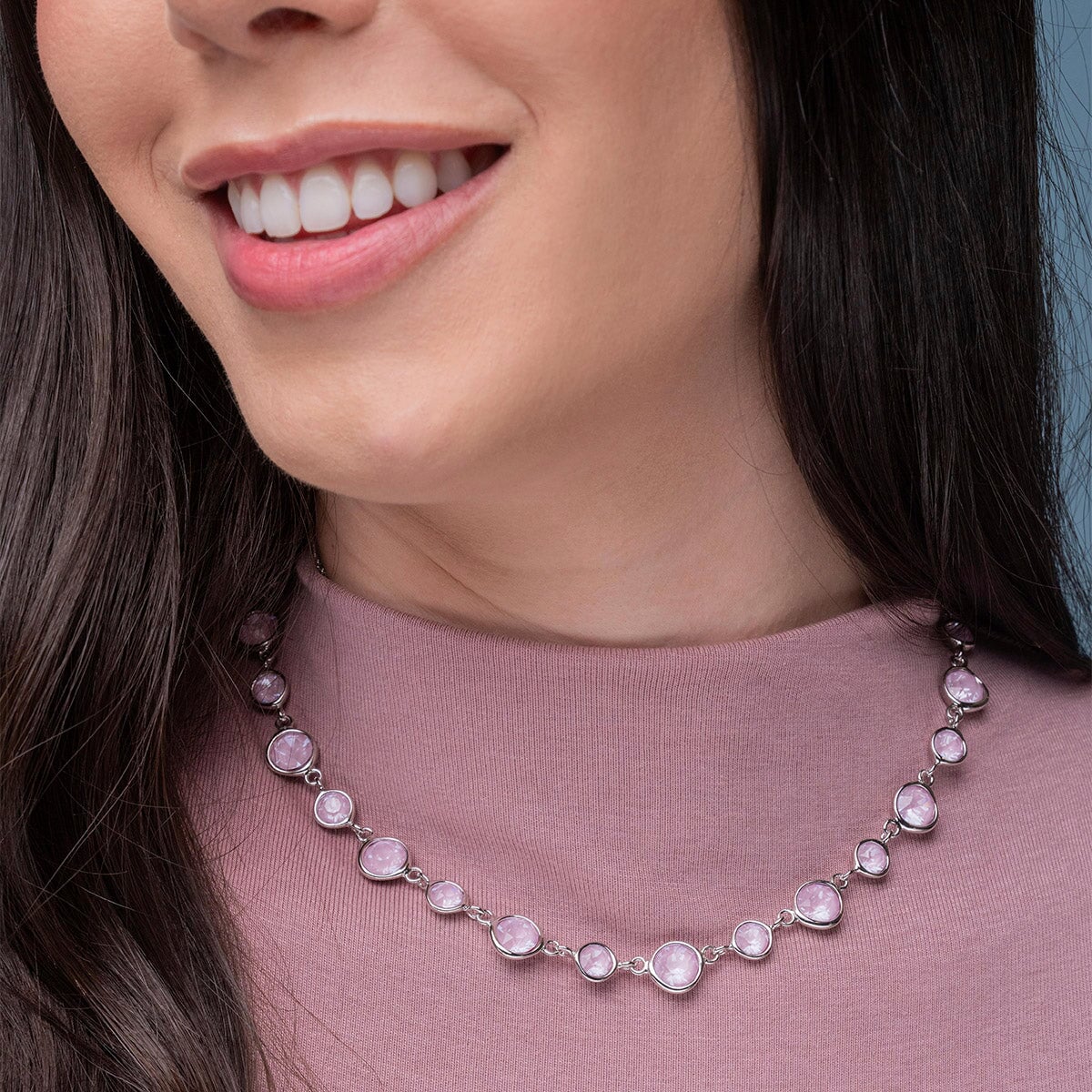 Monroe Necklace Rose Ignite