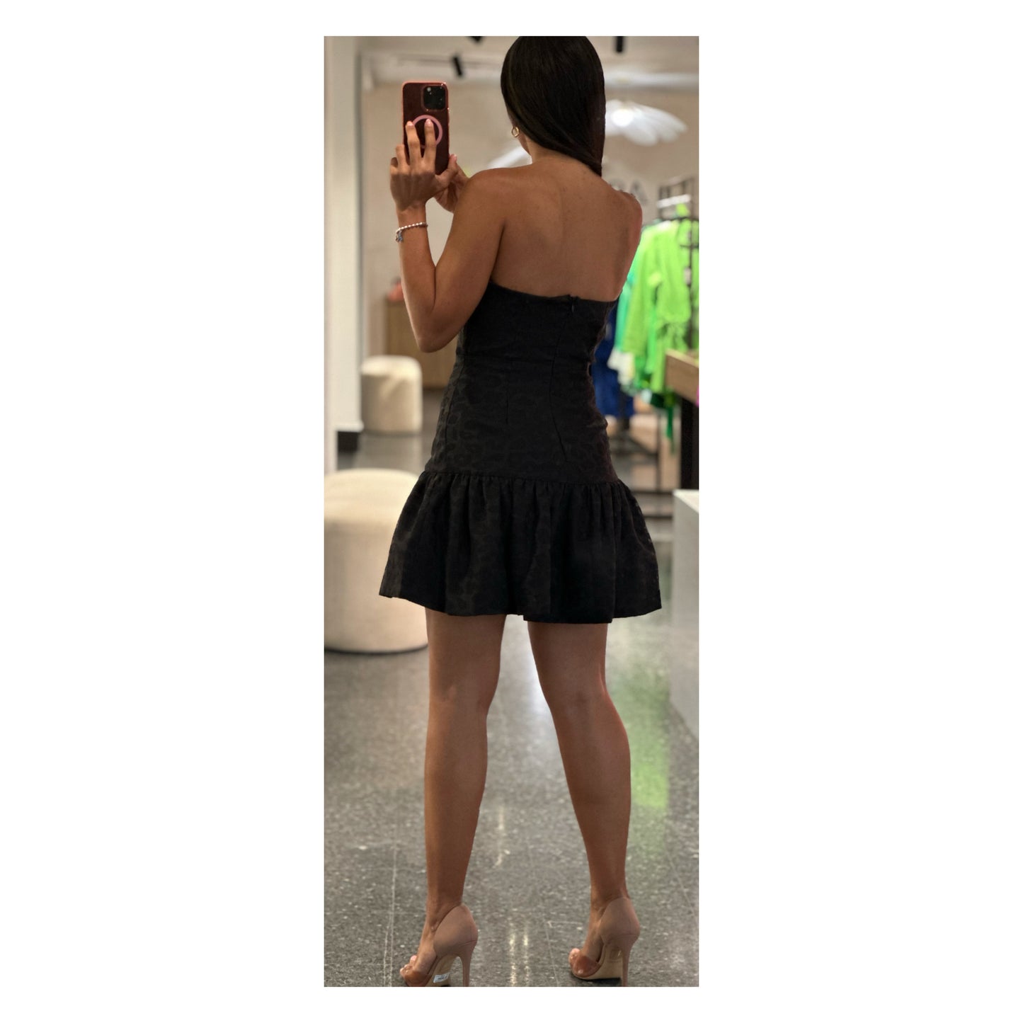 TUBE DRESS HEART SHAPE DRESS