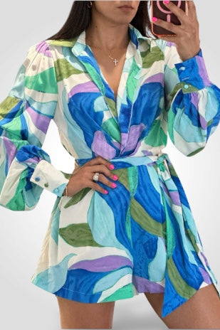 SORA WRAP PLAYSUIT