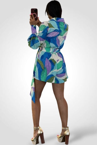 SORA WRAP PLAYSUIT