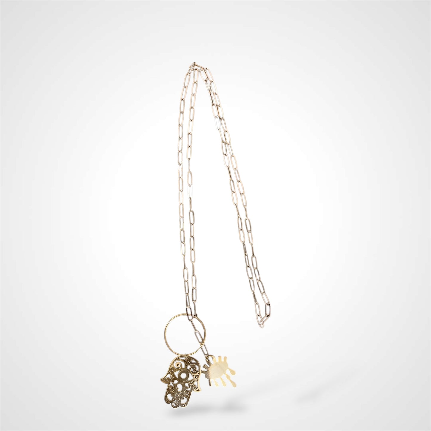 Hamsa Gold Necklace