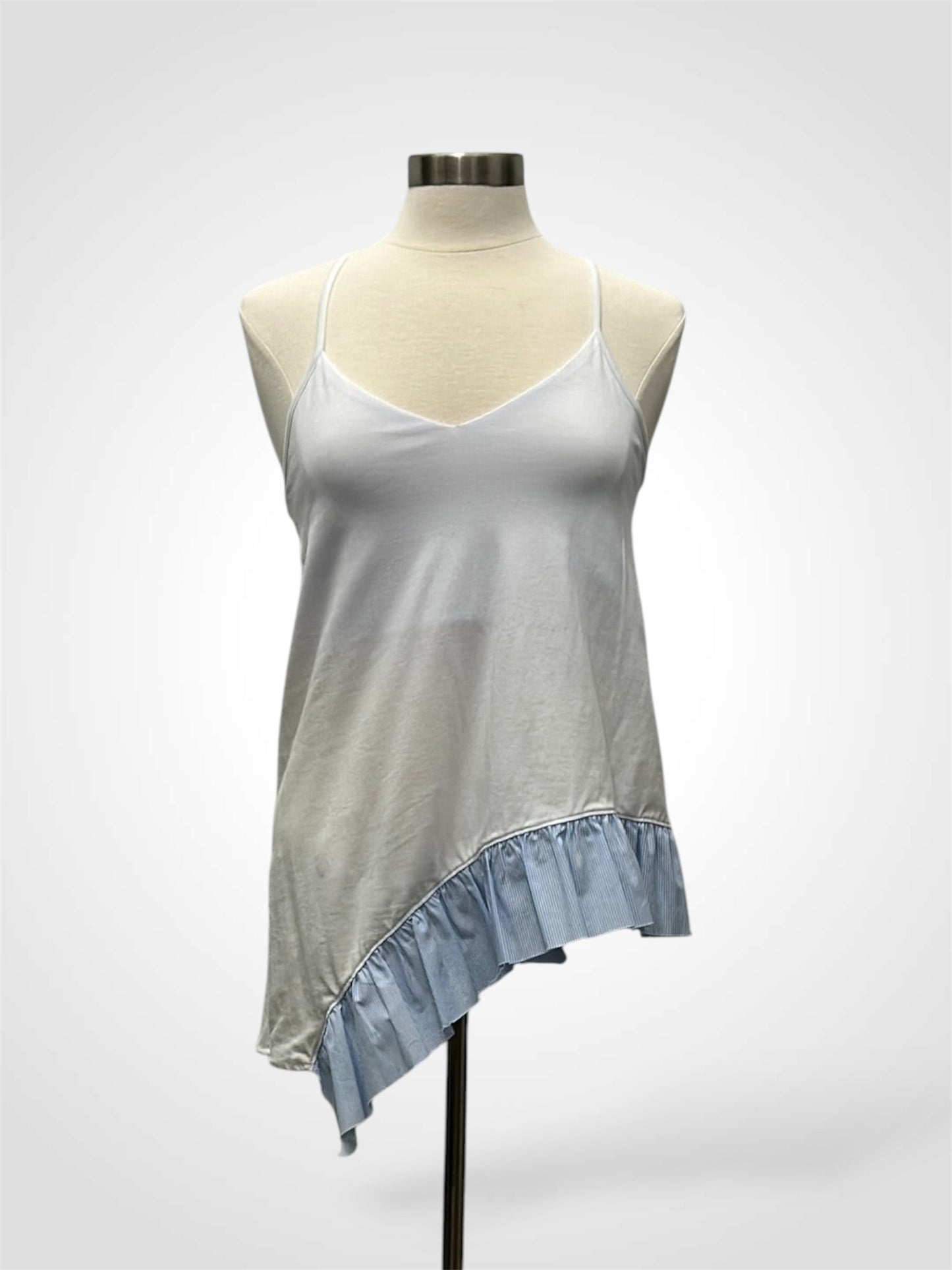 Asymmetric Ruffle Top