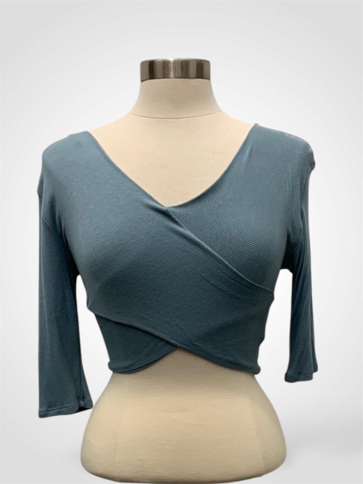 V Neck Crop Top