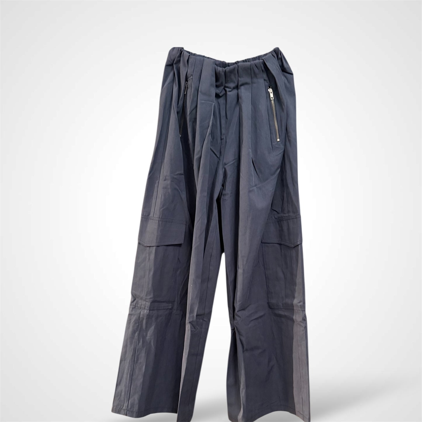 FRONT ZIP FLAP PATCH POCKET PANTS