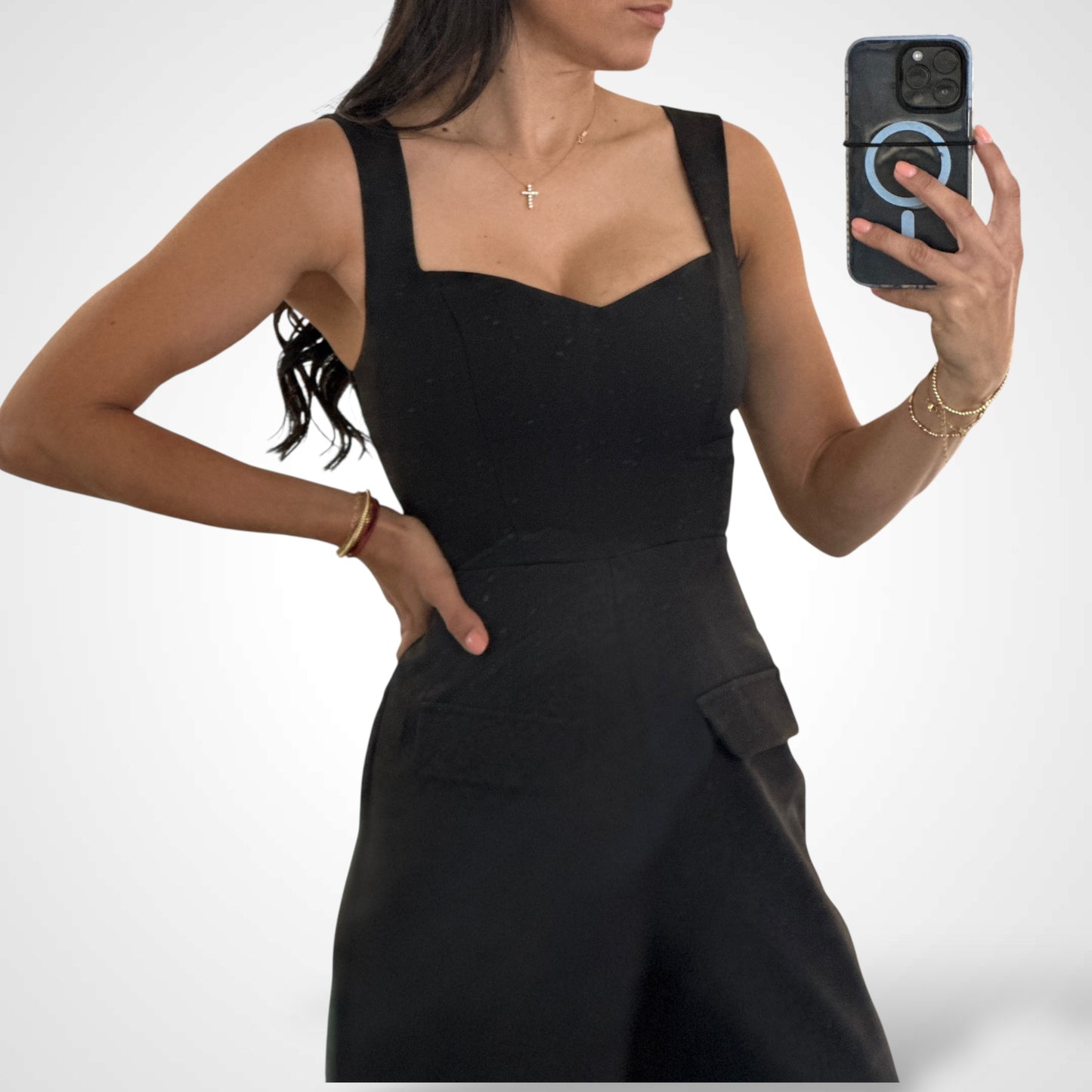 SJQ-Sleeveless Sweetheart Jumpsuit