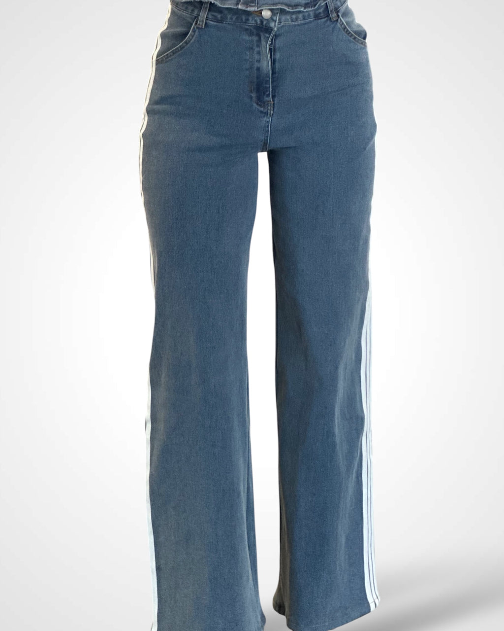 SIDE STRIPE DENIM PANT