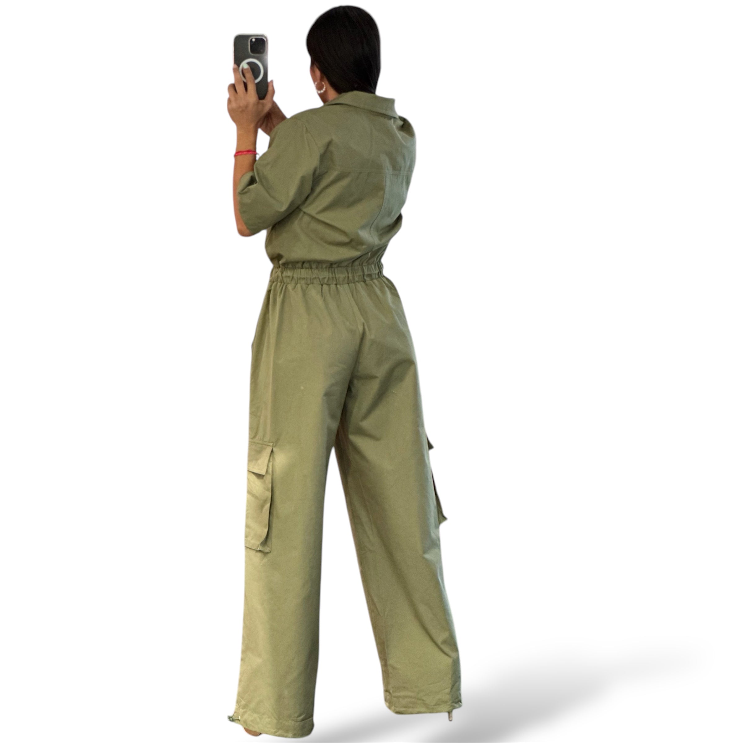 OLIVE JUMPSUIT
