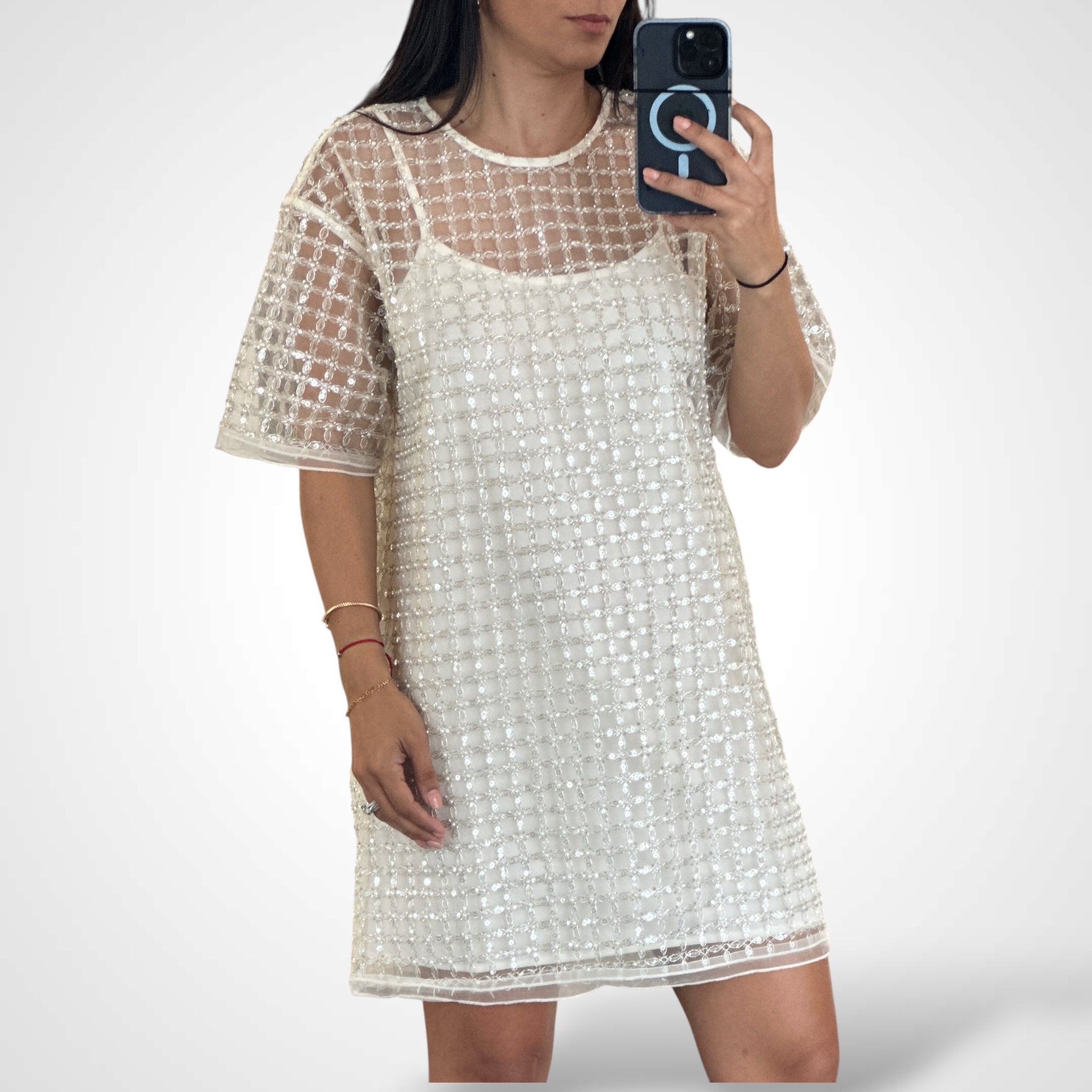 JEWELIC MINI DRESS