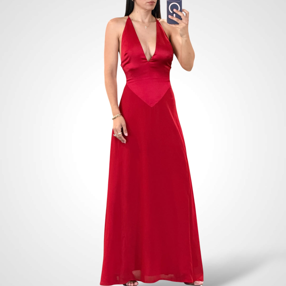 Burgundy Muse Maxi Dress
