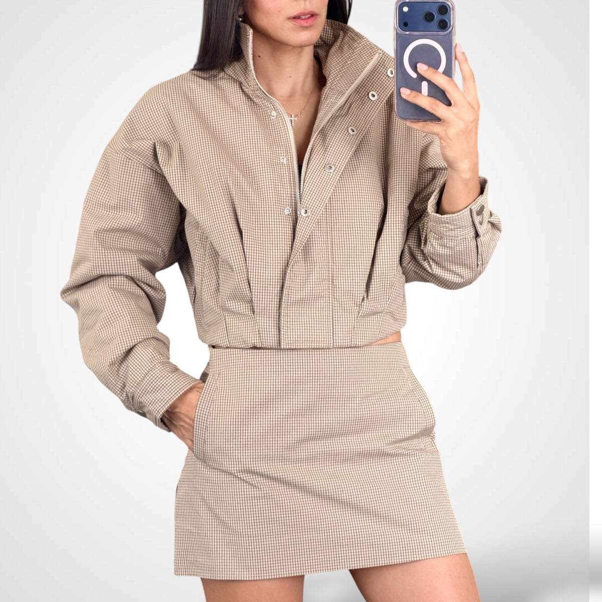 Aster Taupe Set
