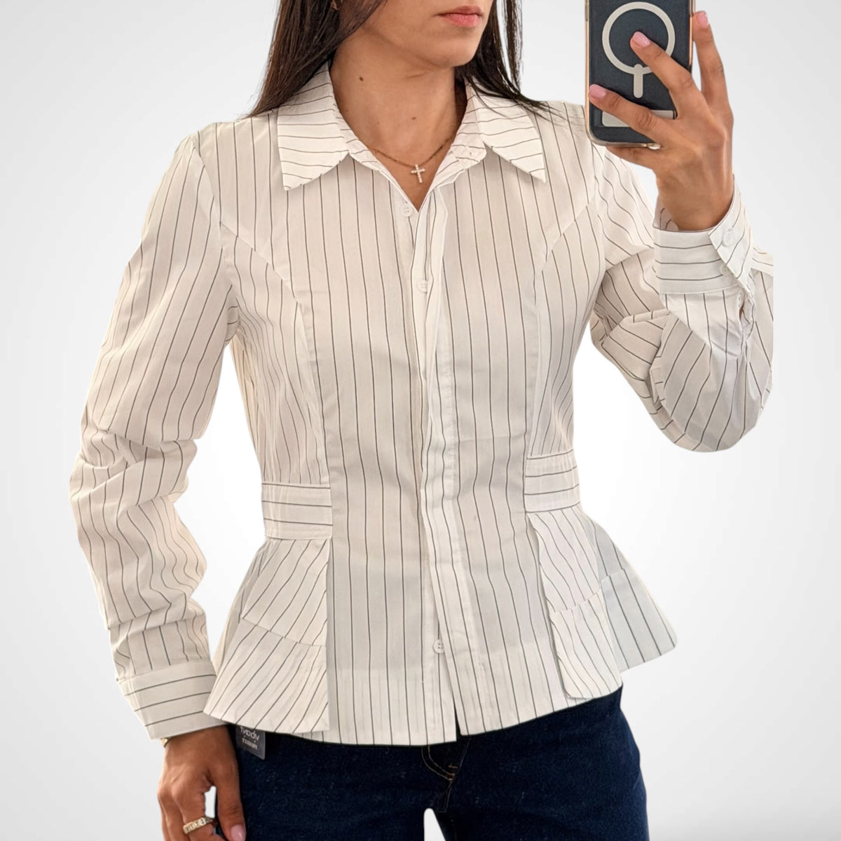 Blair Pleated Shirt