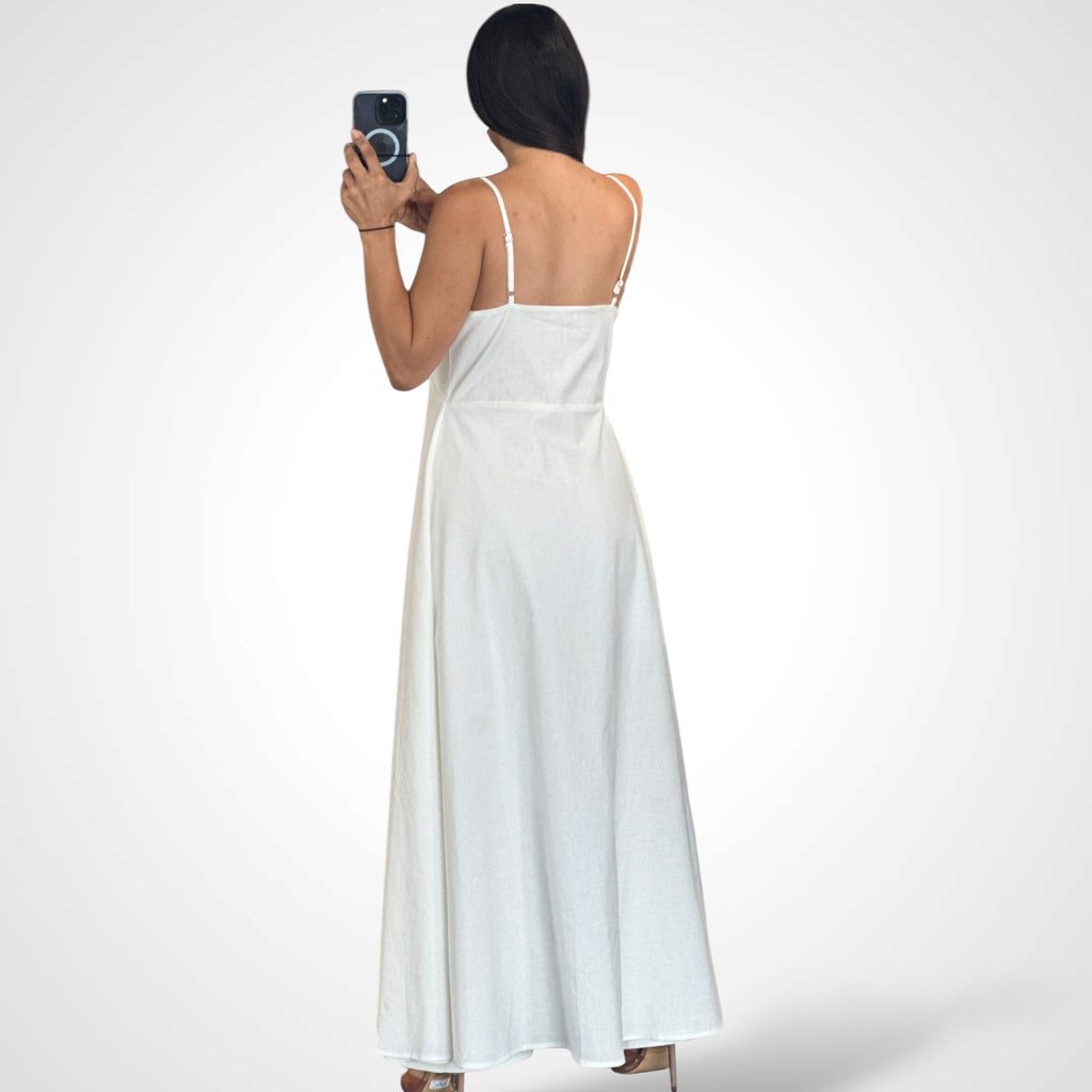 SJQ-LONG PANTS WHITE SET