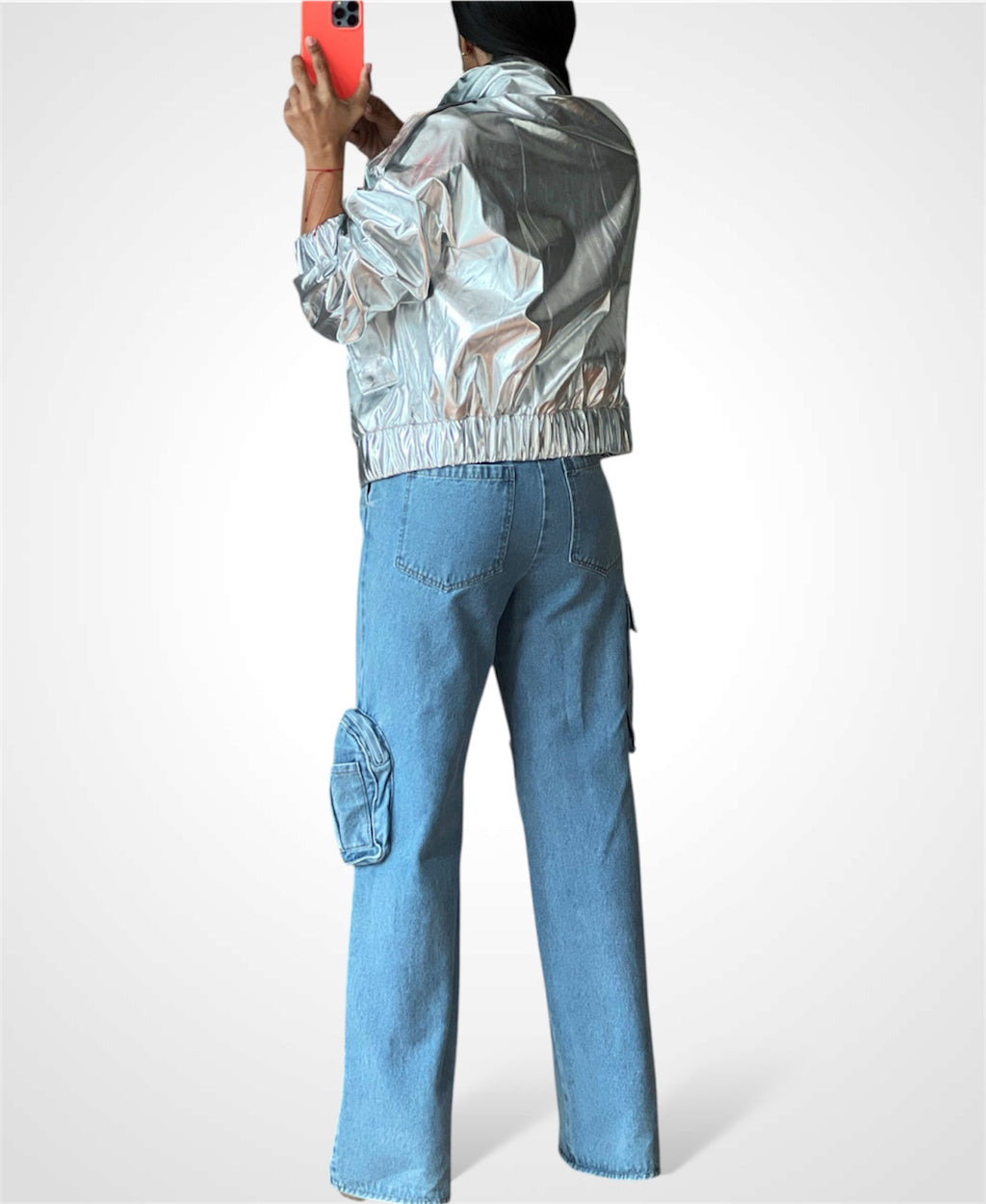 Glitter Bomber Jacket