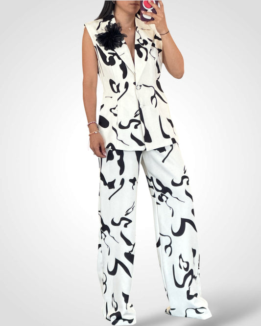 (PRE- ORDEN DISPONIBLE 22 Julio) Printed Pants Set