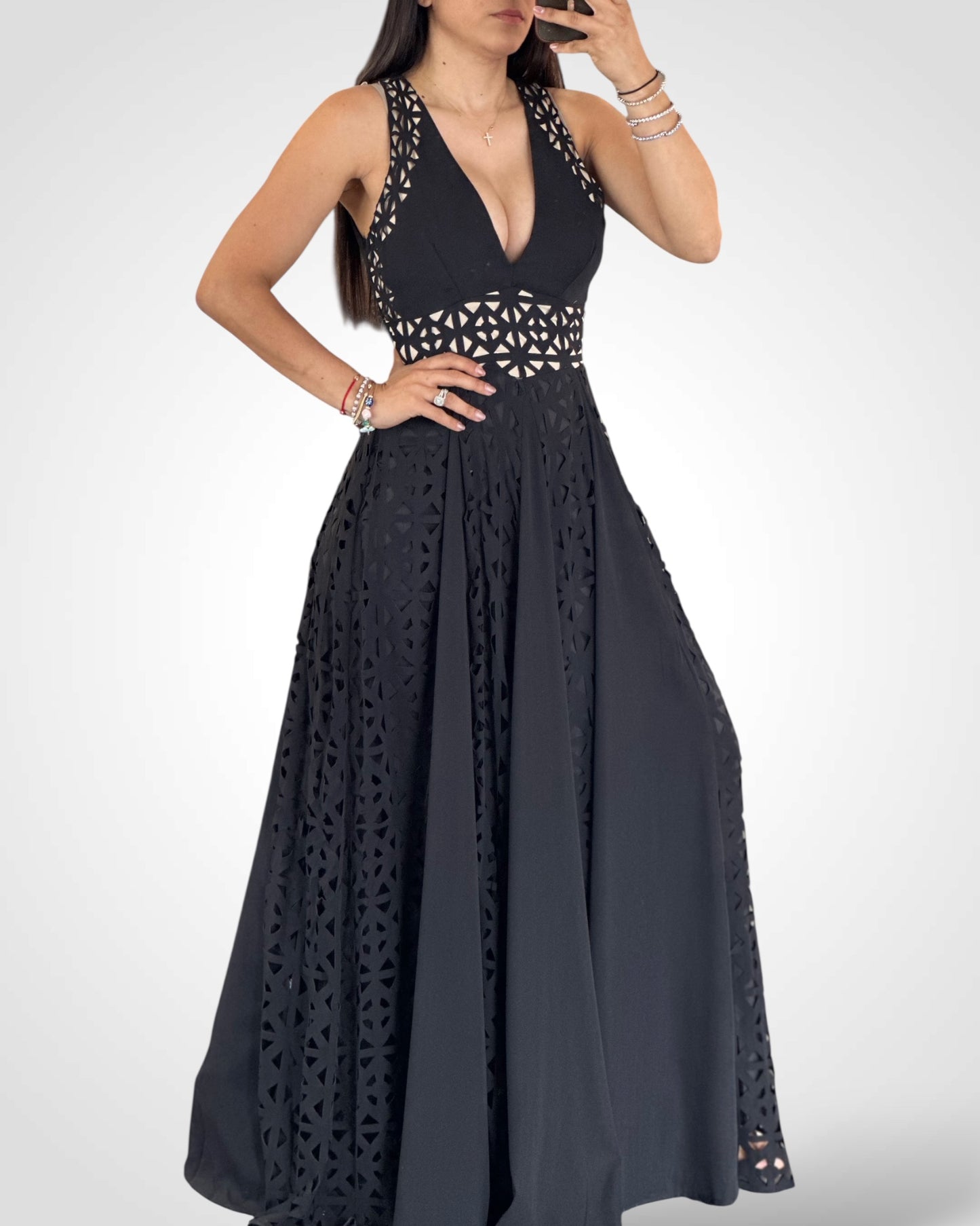 Solid Color Maxi Dress