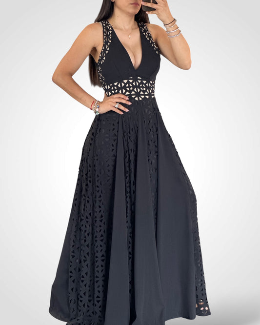Solid Color Maxi Dress