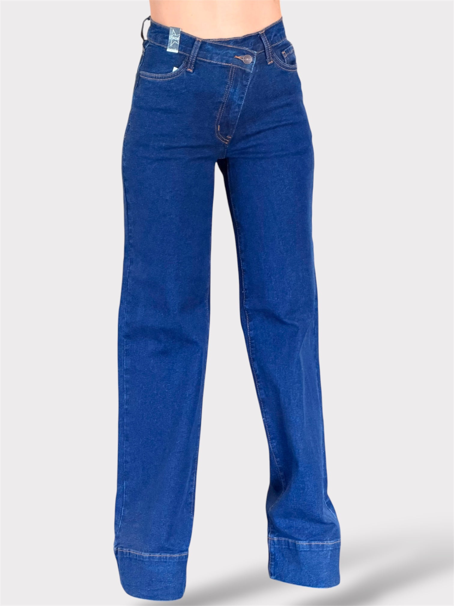 Vibrant High-Rise Wide Leg Jeans