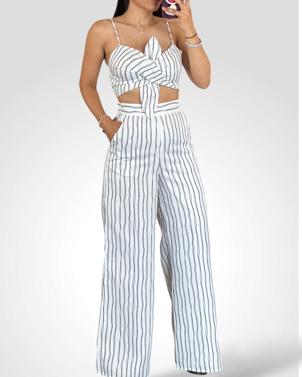 Petal Cross Cropped Tank Top