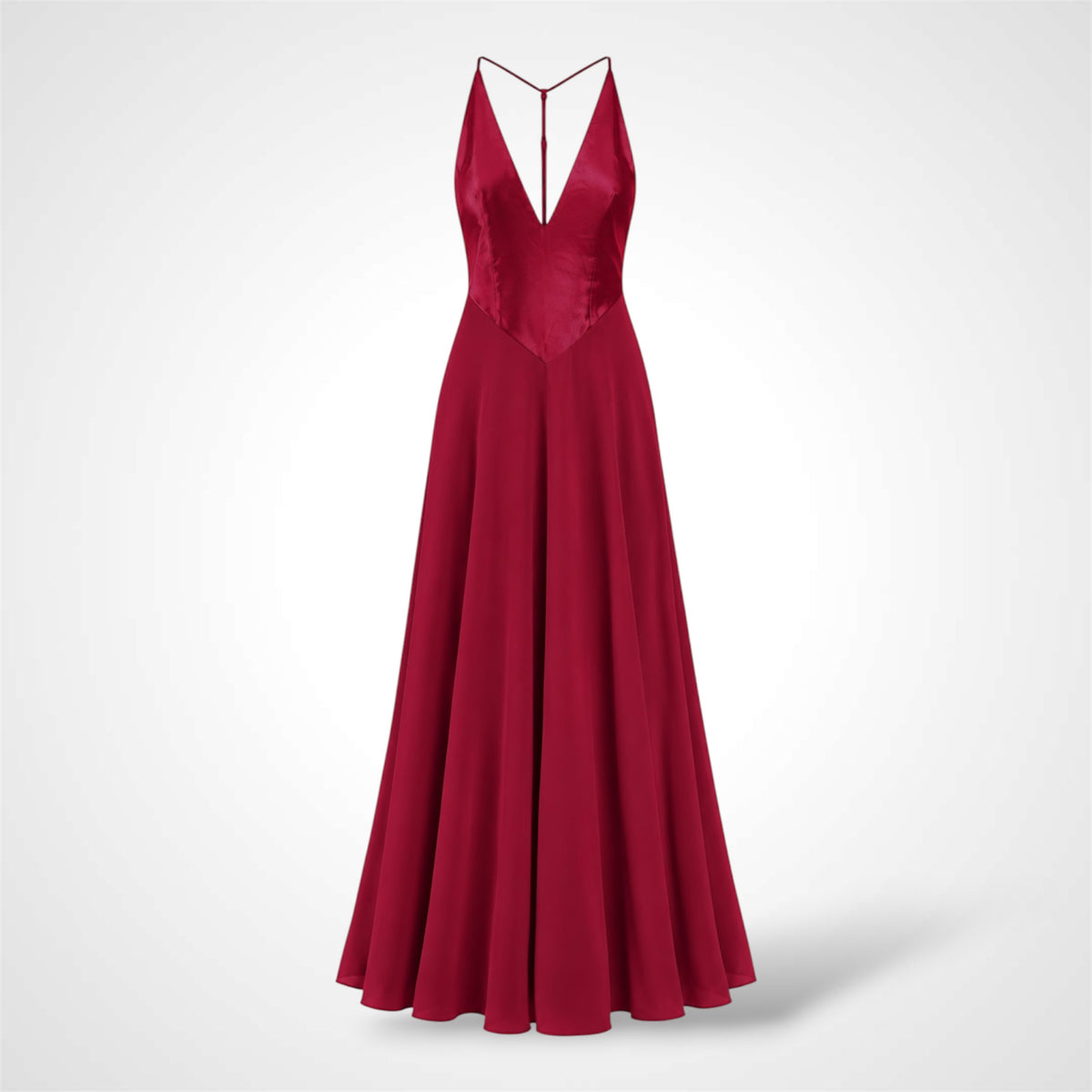 Burgundy Muse Maxi Dress-1
