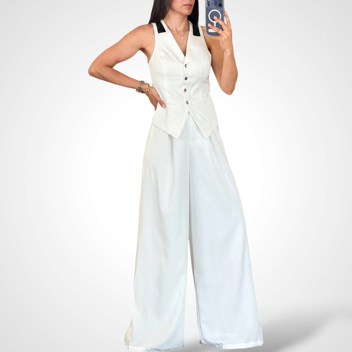 Amalfi Tailored White Set-1