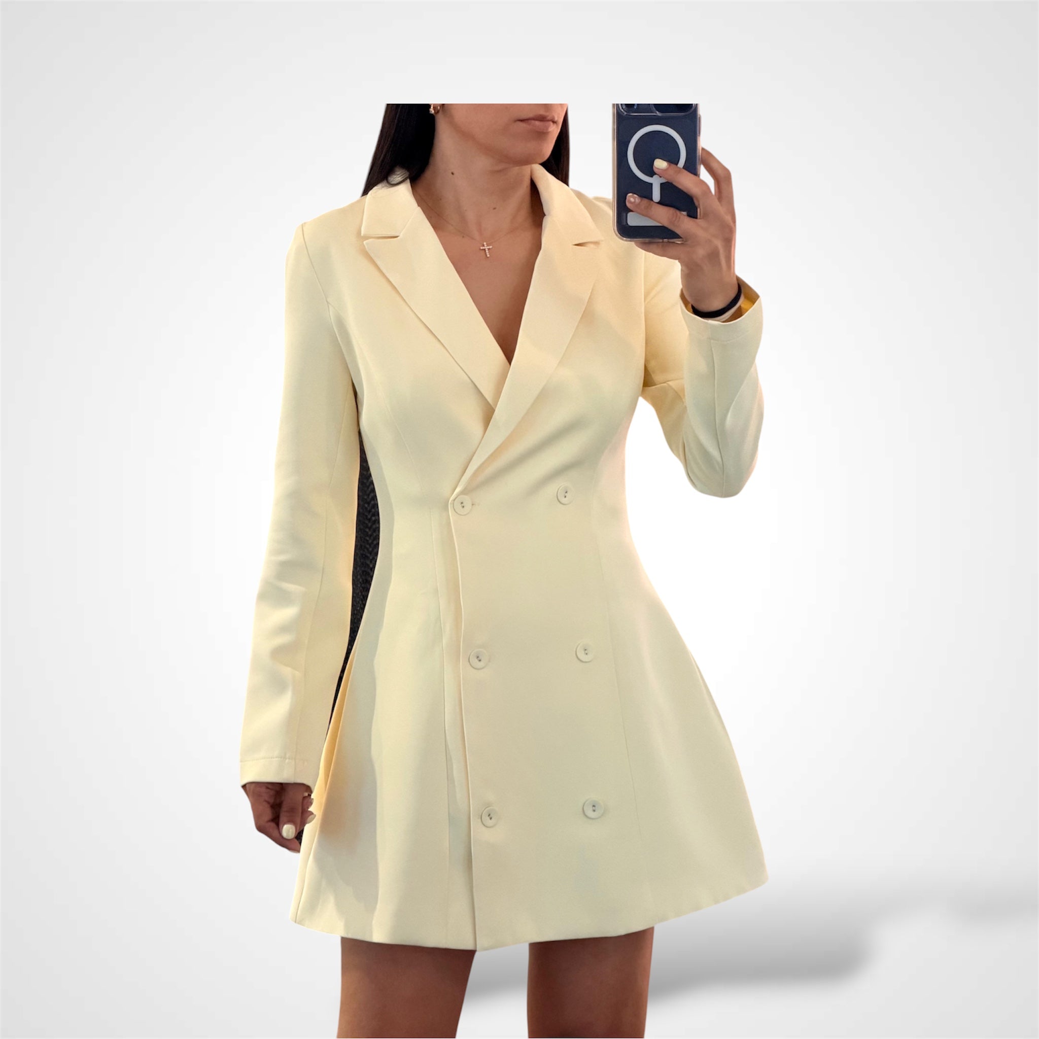 Blazer Style Mini Dress-2
