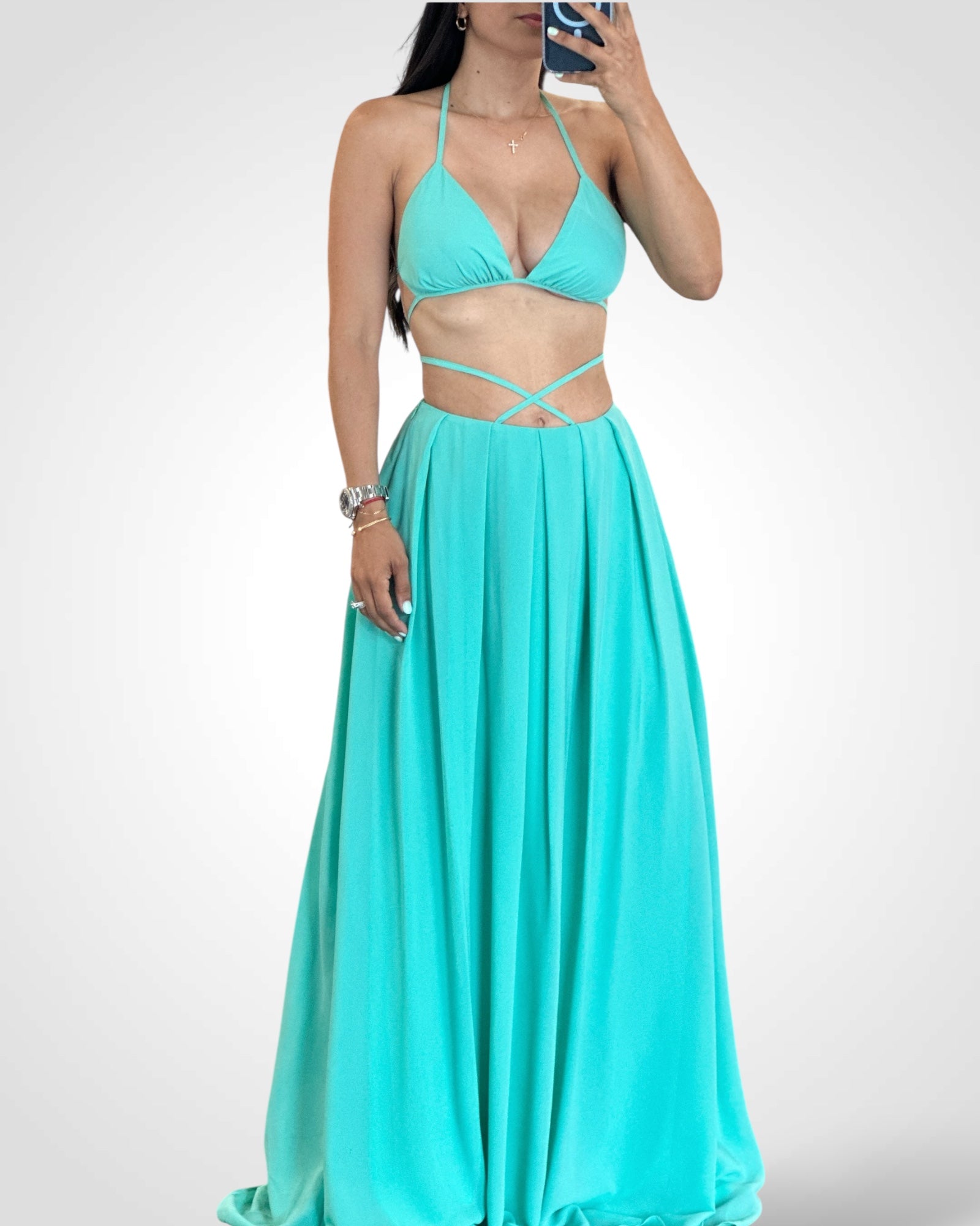 Electric Green 2pc Set•-1