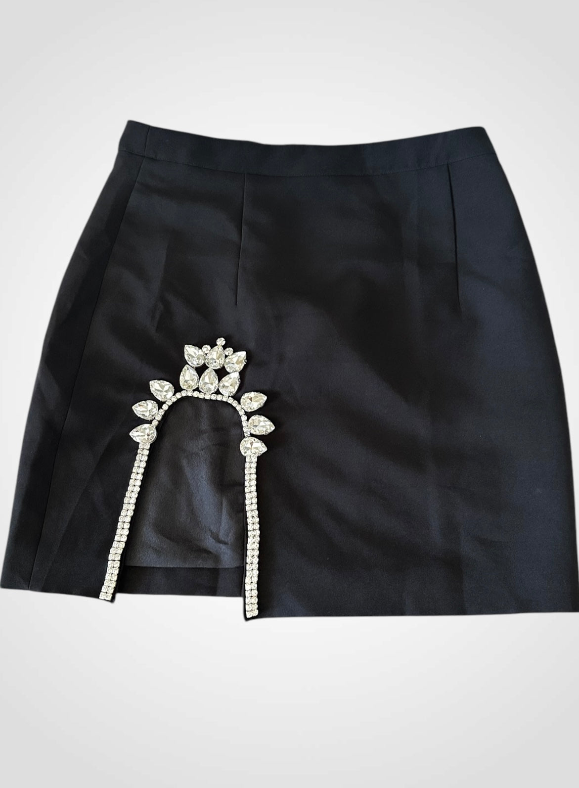 Stones Black Skirt•