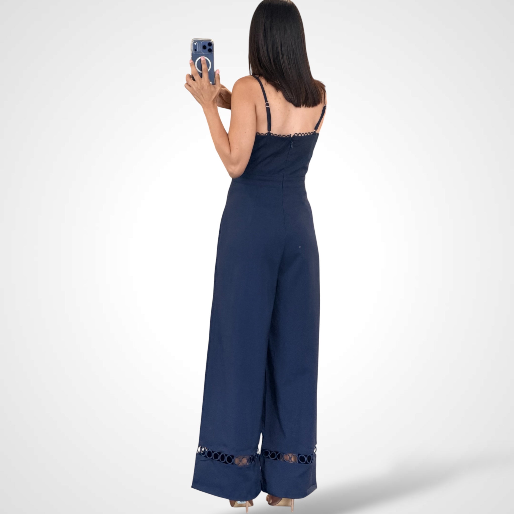 Solid Woven Jumpsuit-4