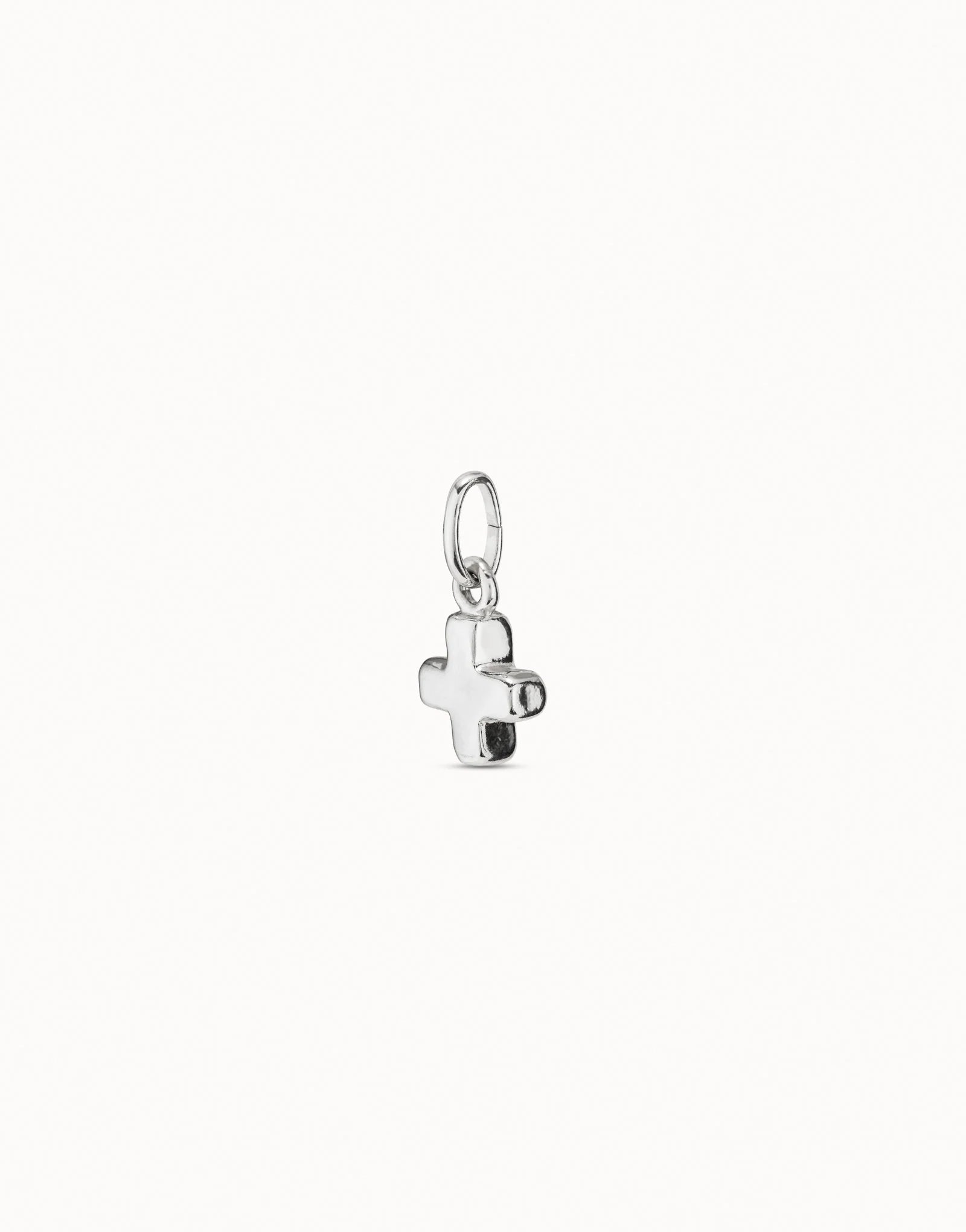 Uno de 50 Sterling silver-plated cross charm•-2