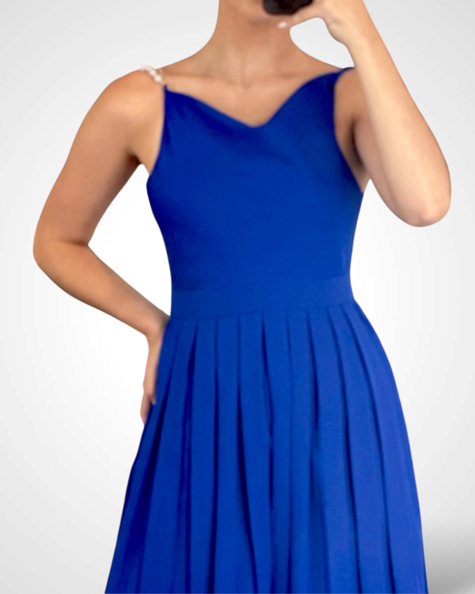 Pearl Detail Wide Leg Jumpsuit