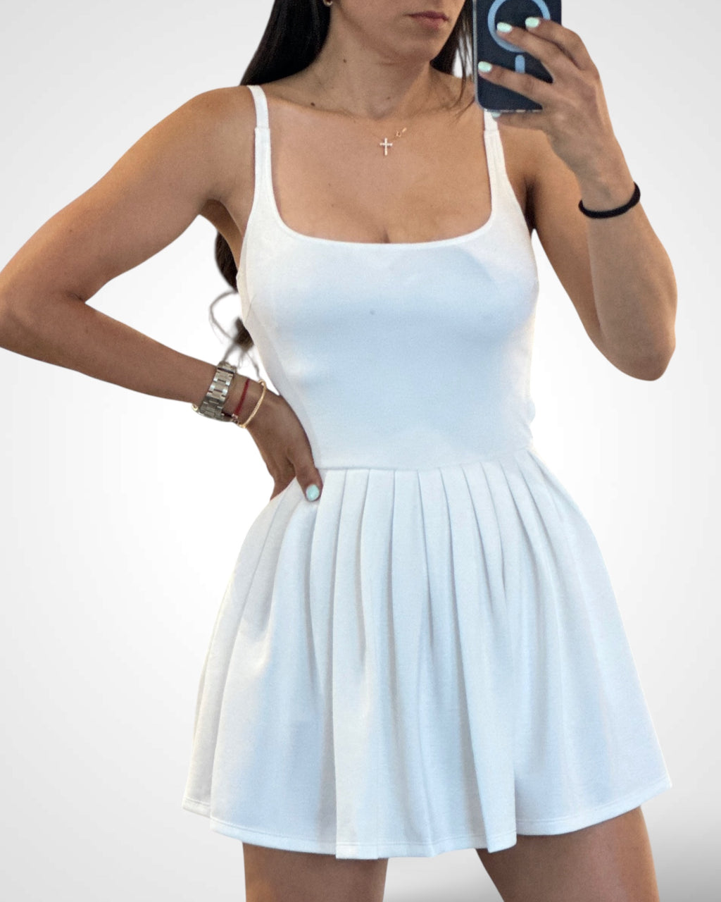 Soft Scuba Back Cut Out Romper