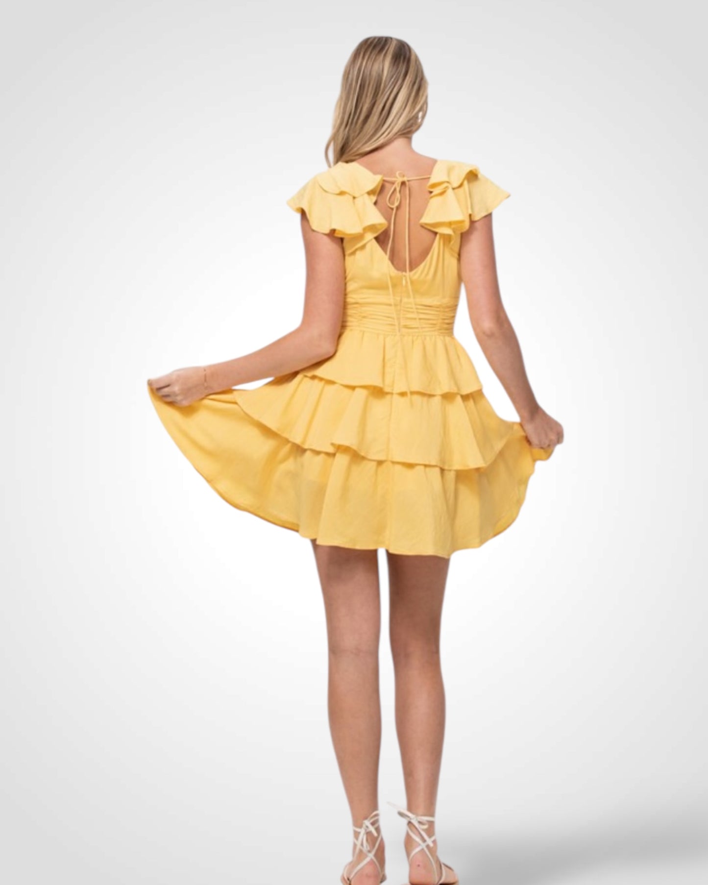 Tier Layers Short Dress