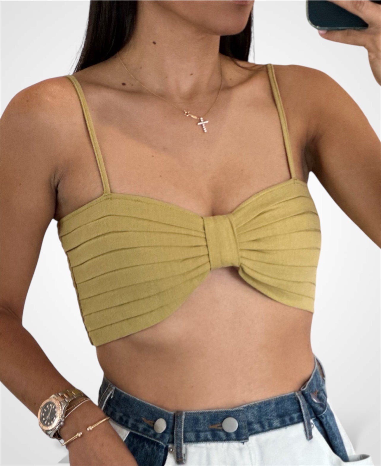 Kiwi Bralette•-1