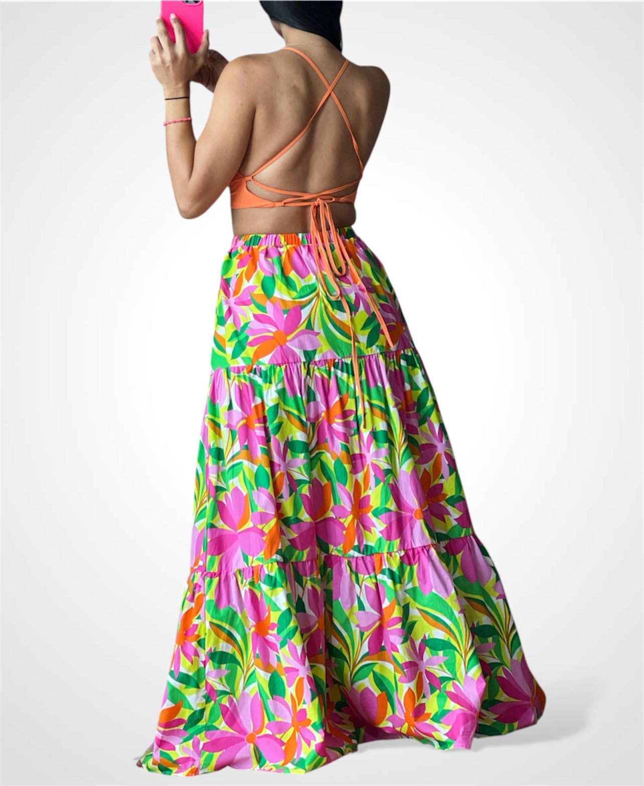 Papaya Crop Top