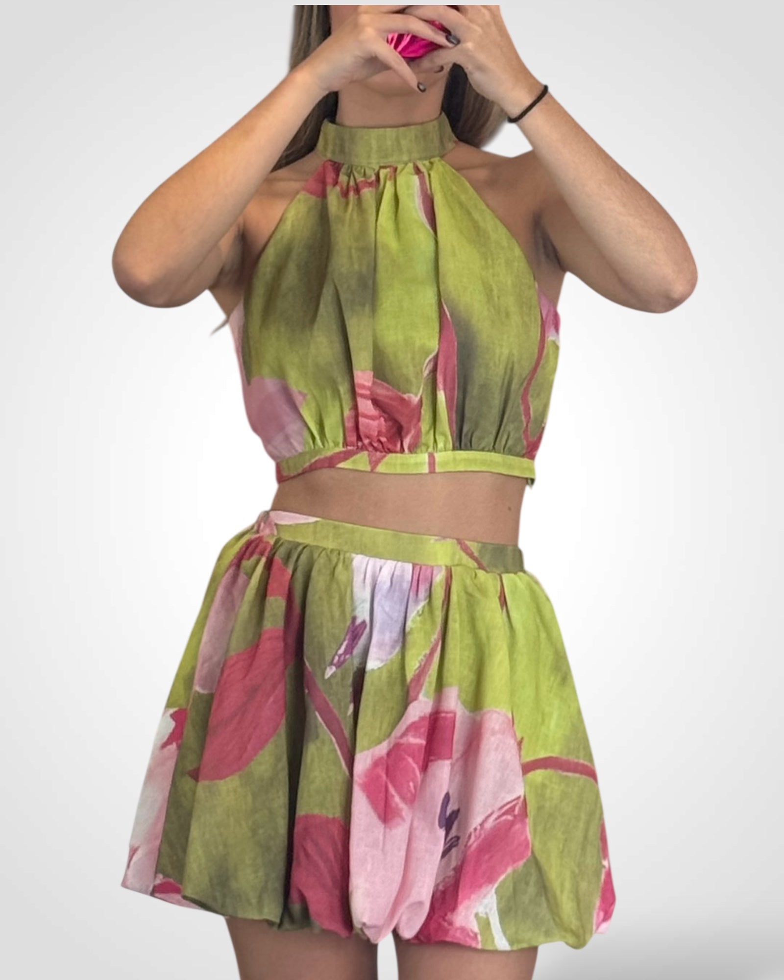 MARIPOSA BUBBLE SKIRT SET