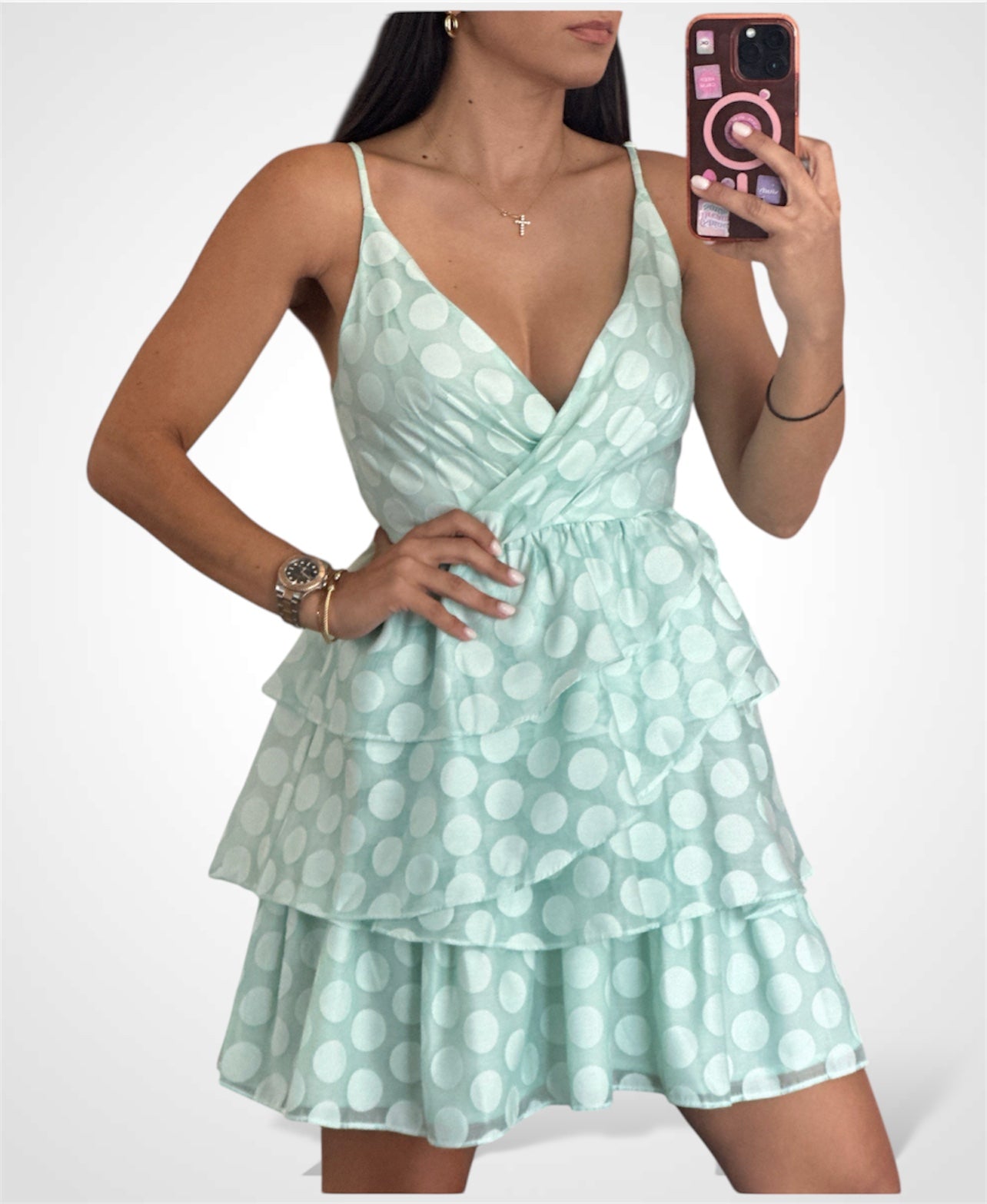 RUFFLE DRESS•-1