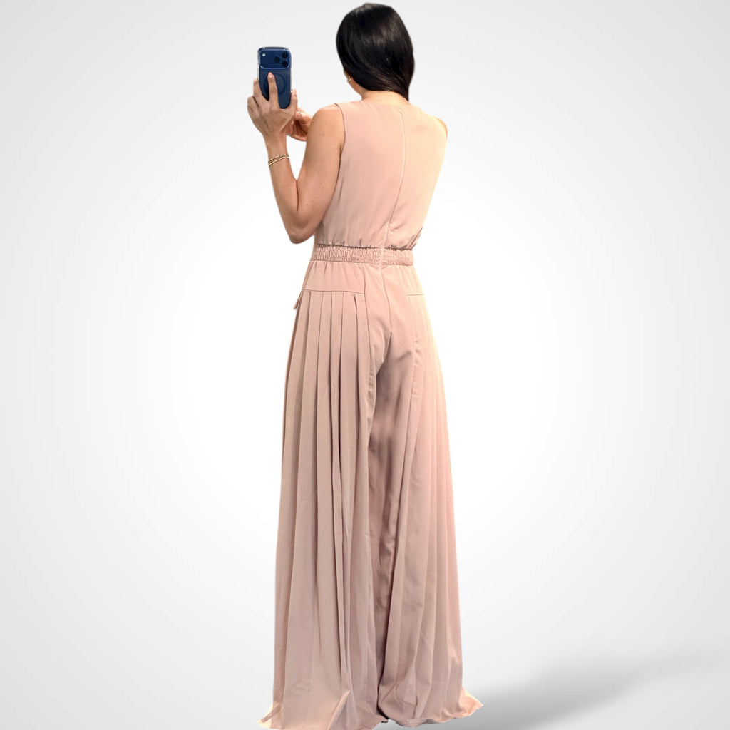 SJQ-ELEGANT KHAKI JUMPSUIT