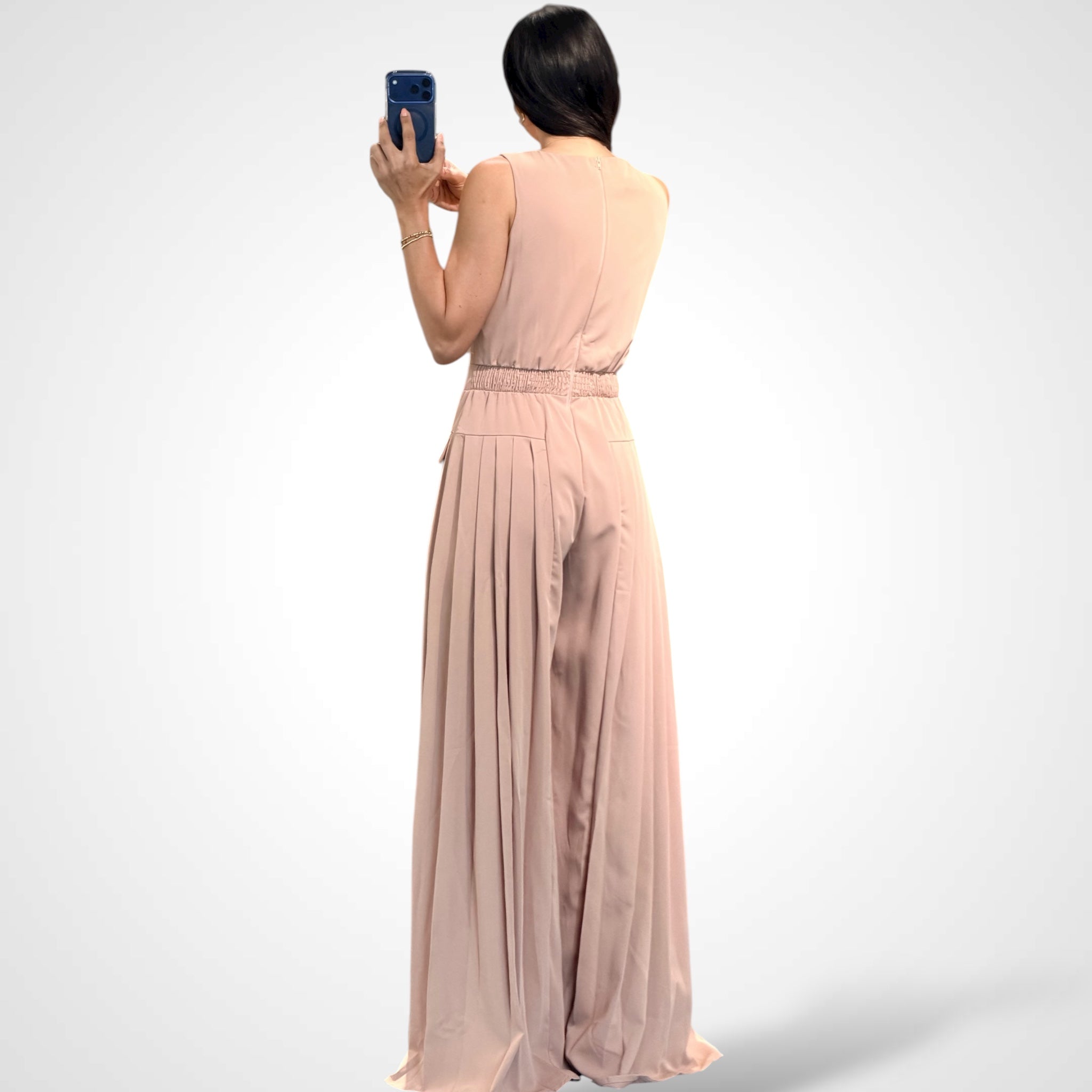 SJQ-ELEGANT KHAKI JUMPSUIT