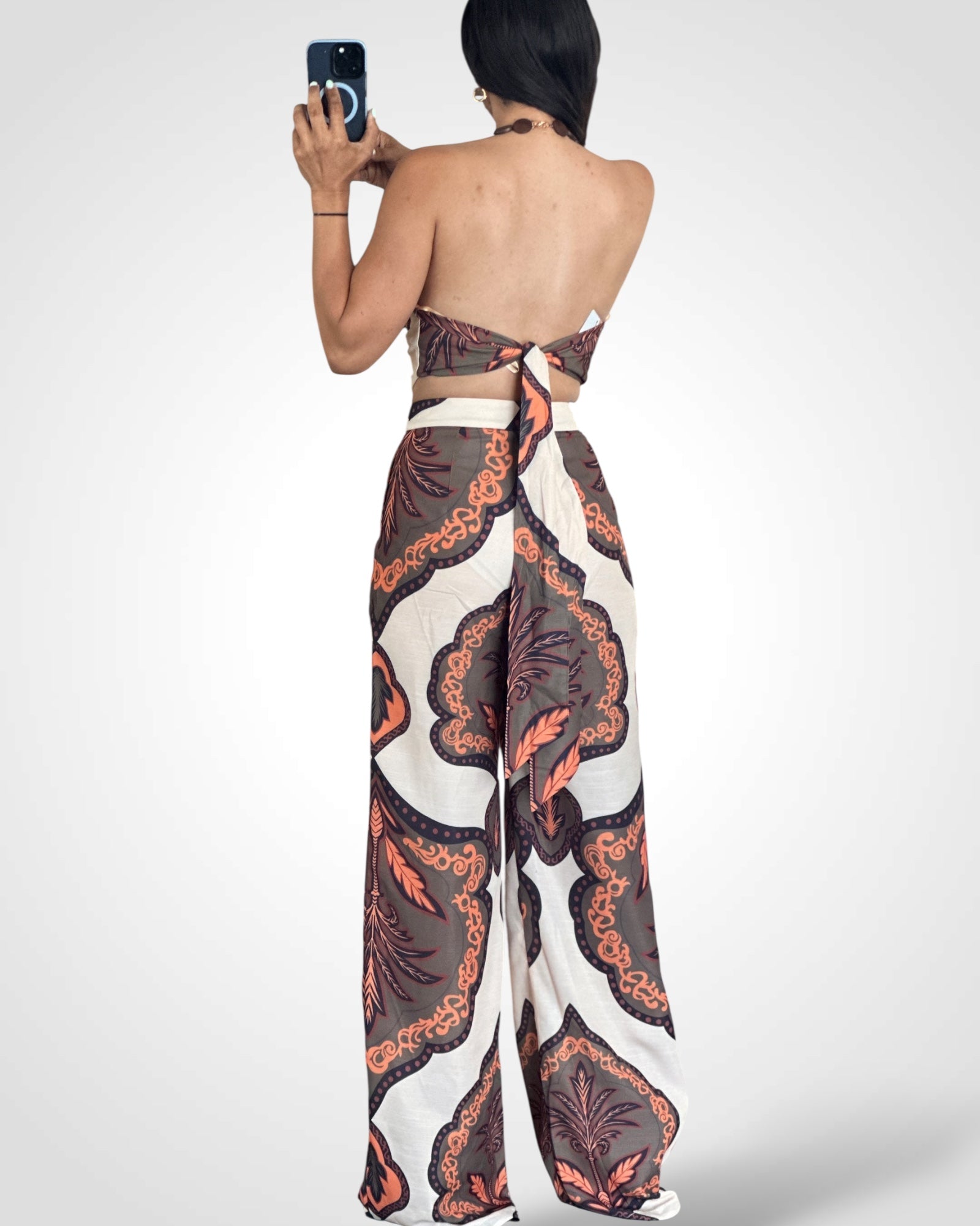 Multi Set Halter Wood Ring