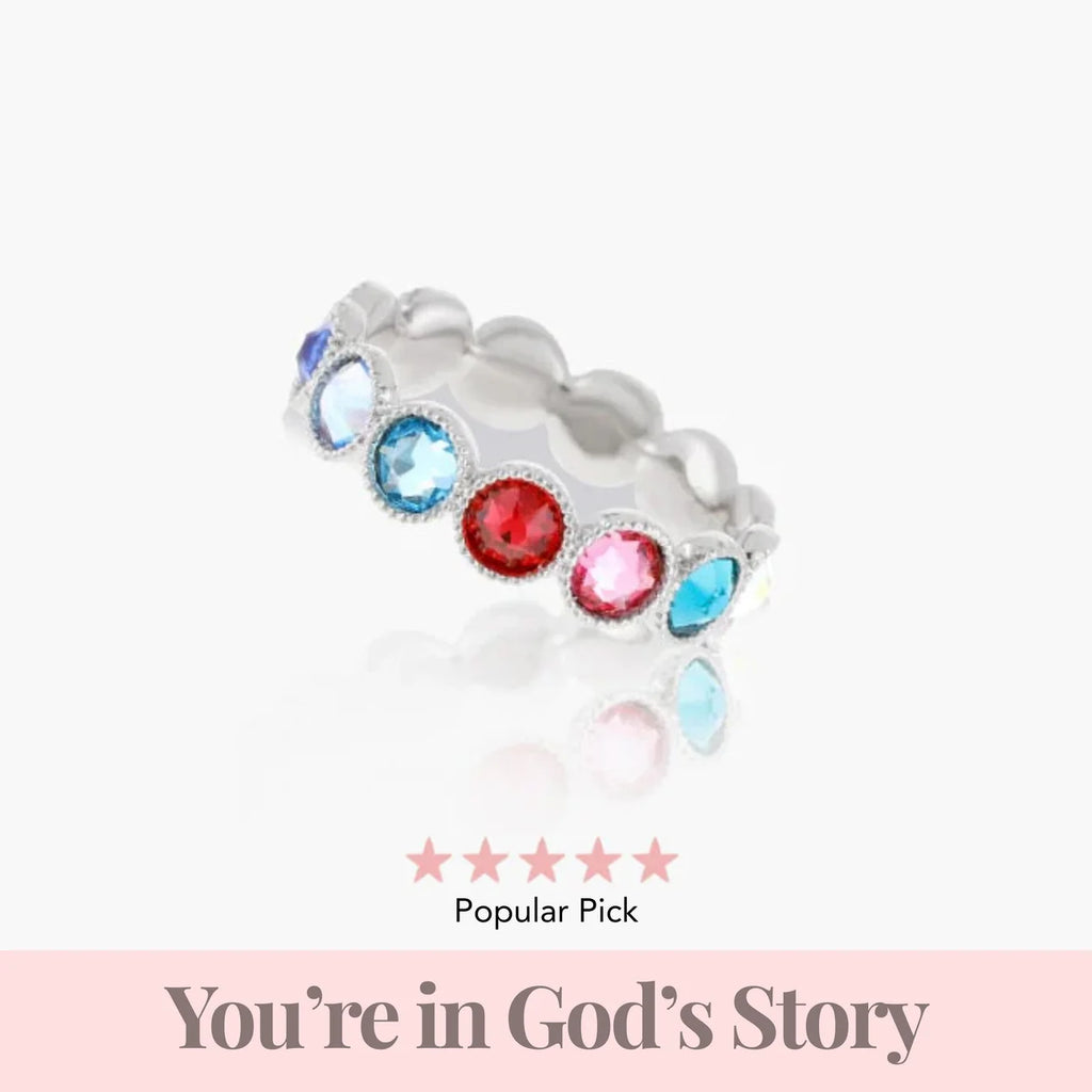 Promise of Love - Eternity Ring - in Multi Colors