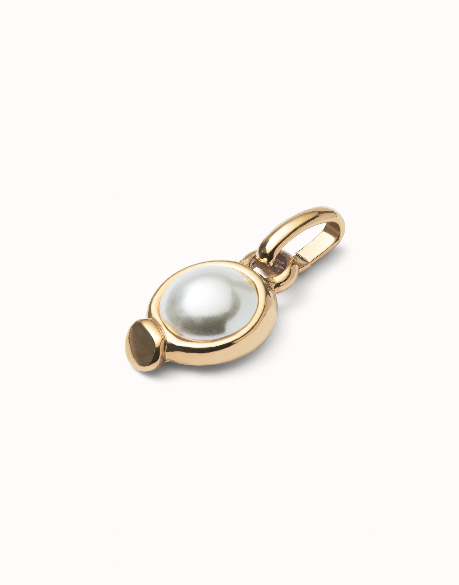 Uno de 50 18k gold plated charm with pearl•-2