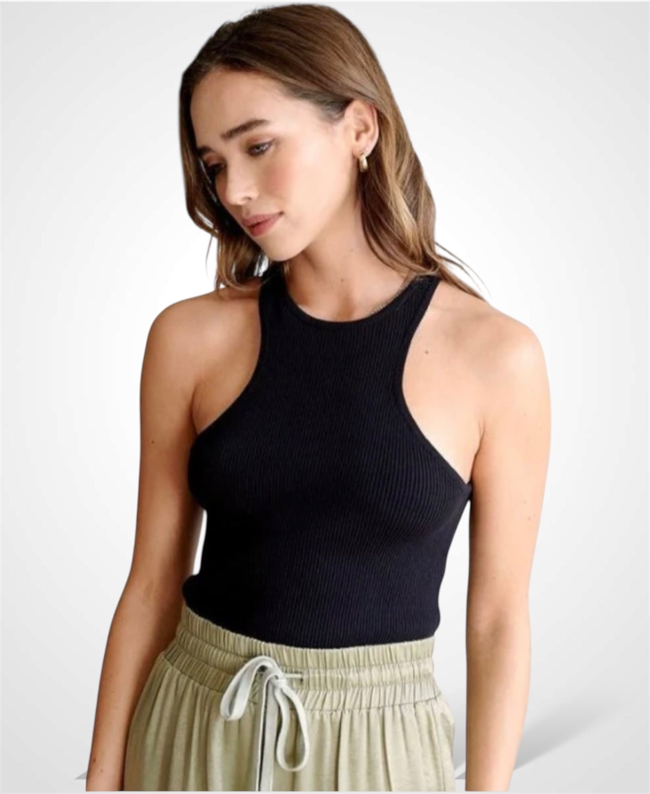 BLACK RIB RACER TOP•-1