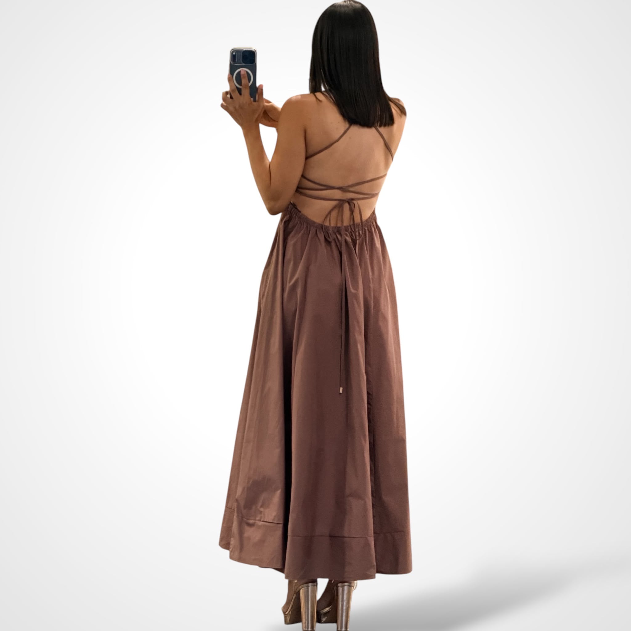 Cocoa Midi Dress-3