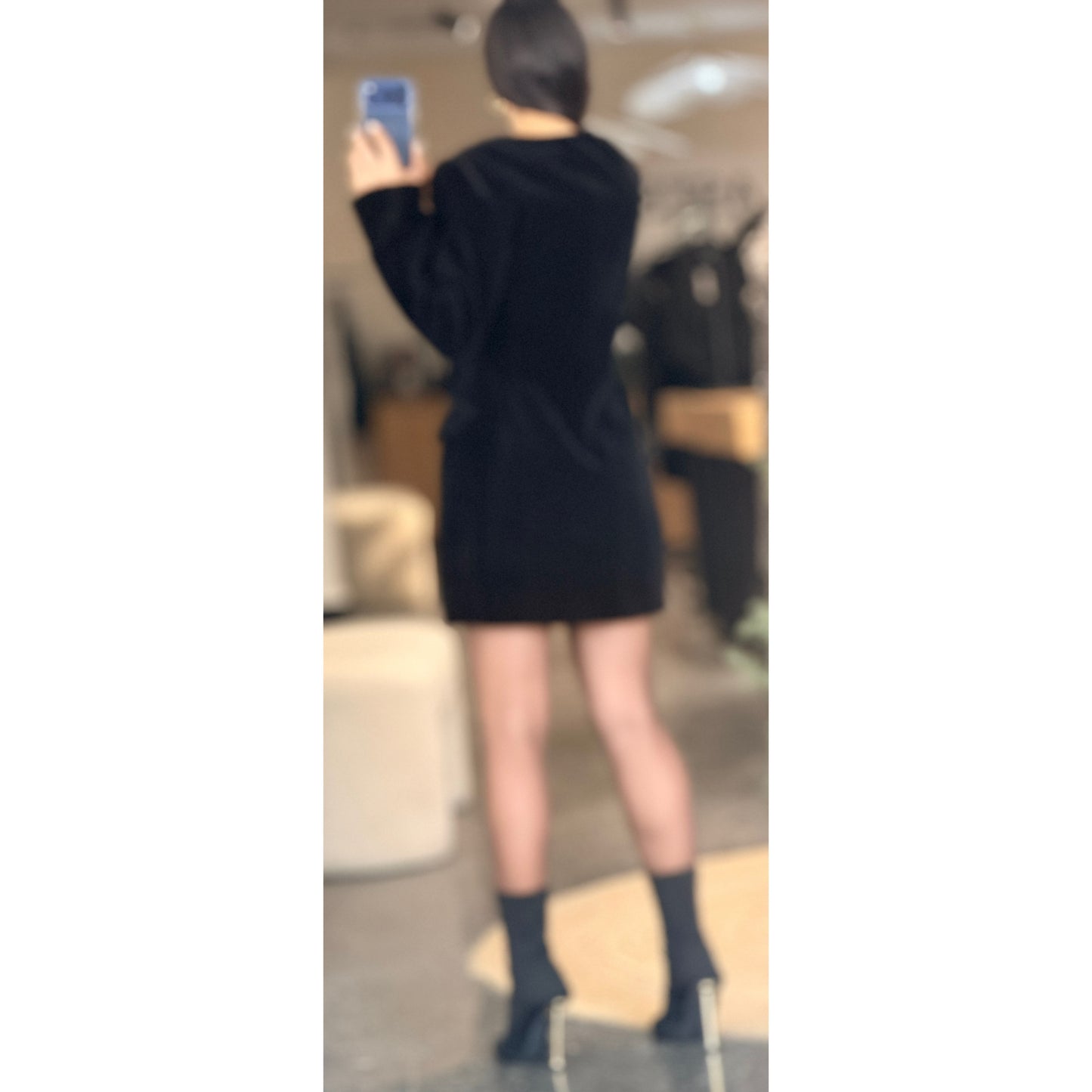 Velvet Blazer Dress