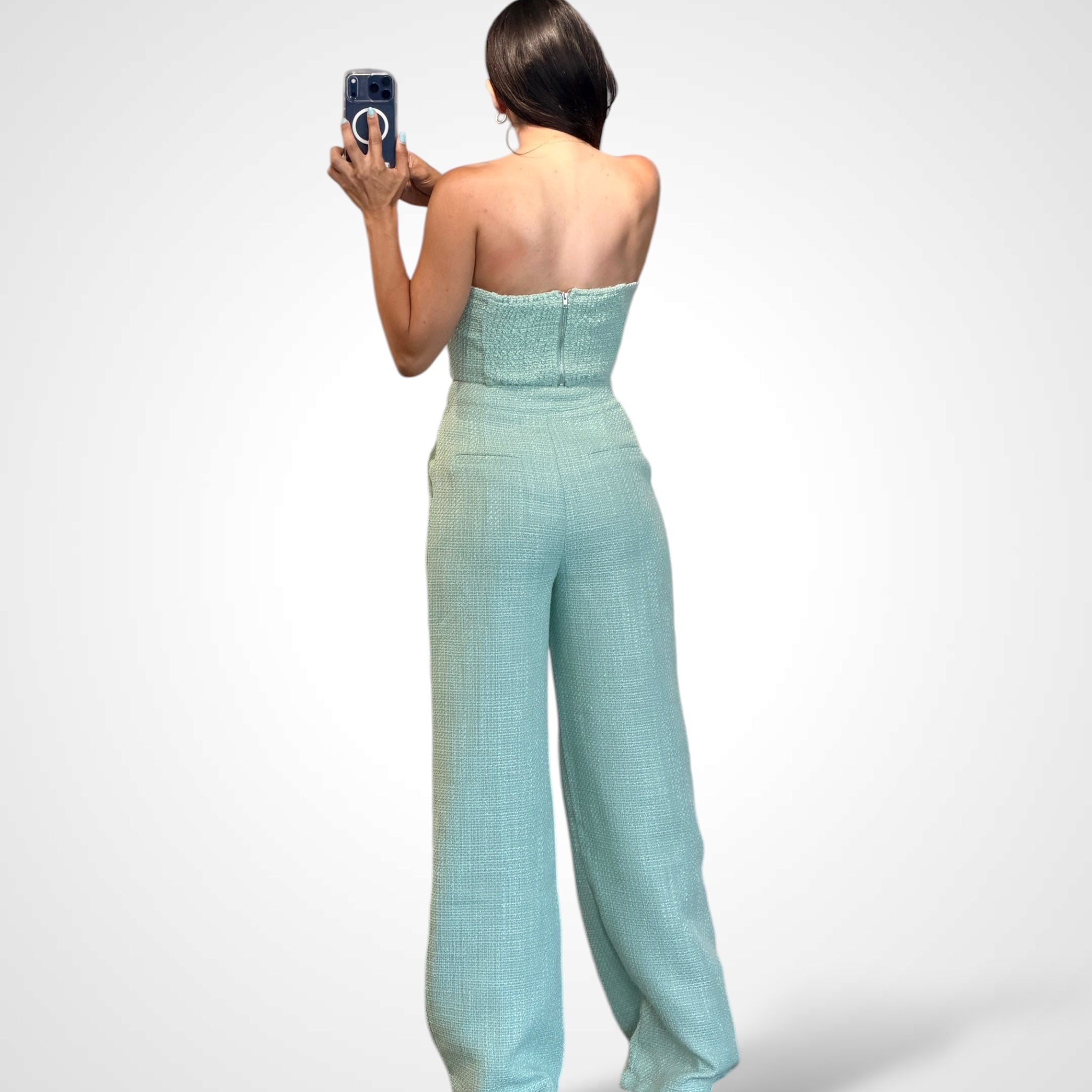 SAGE LINEN LONG PANTS SET-3