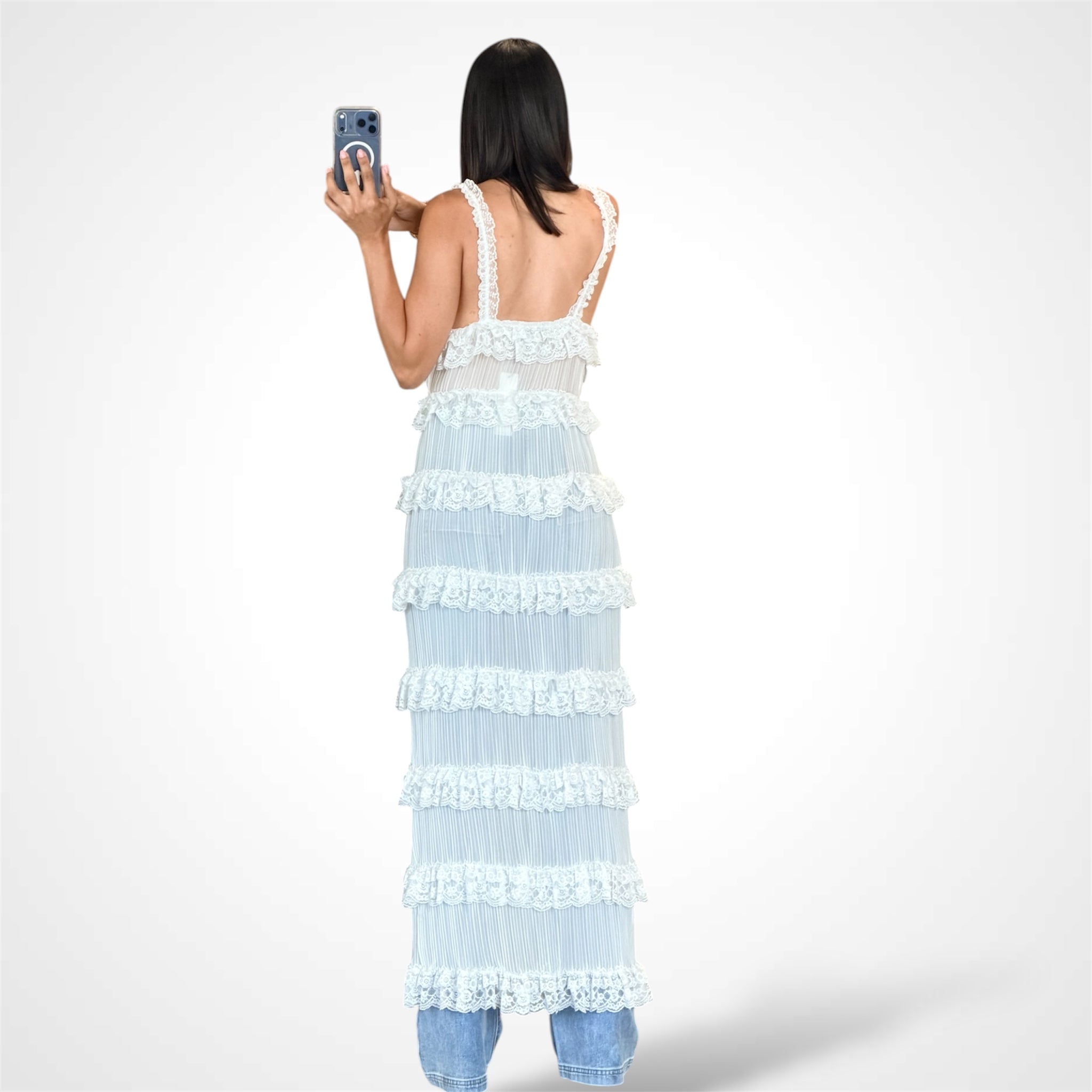 Pleated Ruffle Top-3